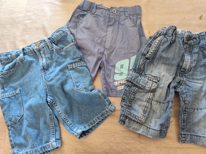 Lot de 3 shorts pantacourts 3 ans