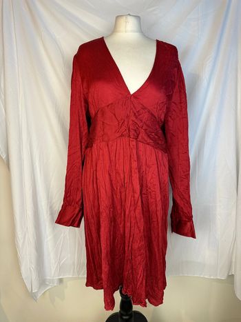Robe rouge bordeaux - Camaieu