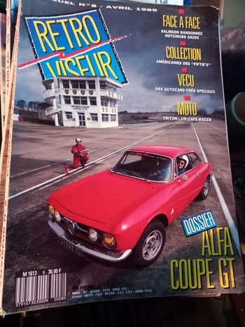 Livre Voiture Retro Viseur n°8 Avril 1989