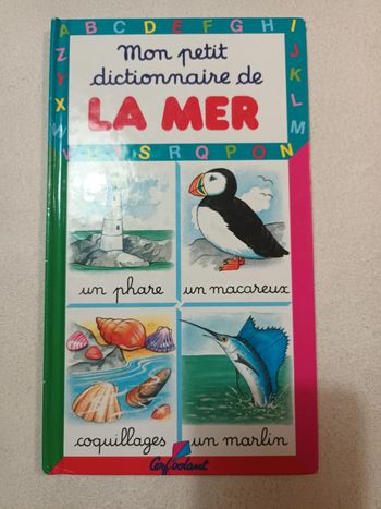 Livre Mon Petit Dictionnaire de la Mer