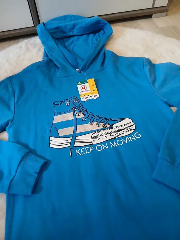pull a capuche garçon 12 ans - photo numéro 2