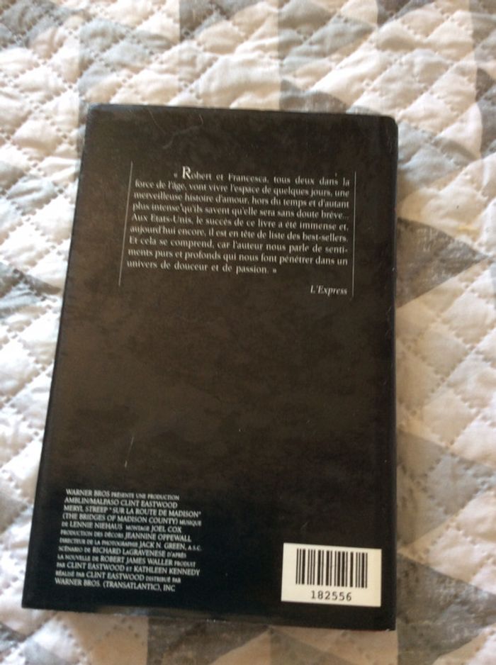 #sur la route de Madison par Robert James Waller - photo numéro 2