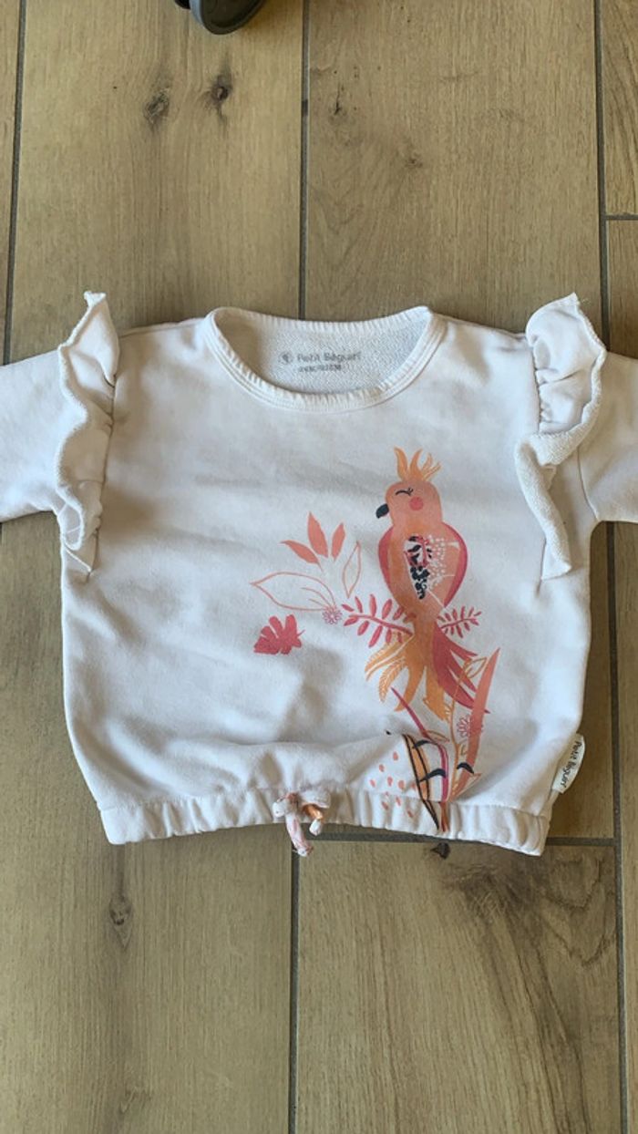 Sweat petit béguin 24 mois