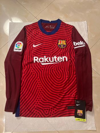 Maillot de foot Nike équipe FC Barcelone taille 10/12 ans authentique neuf