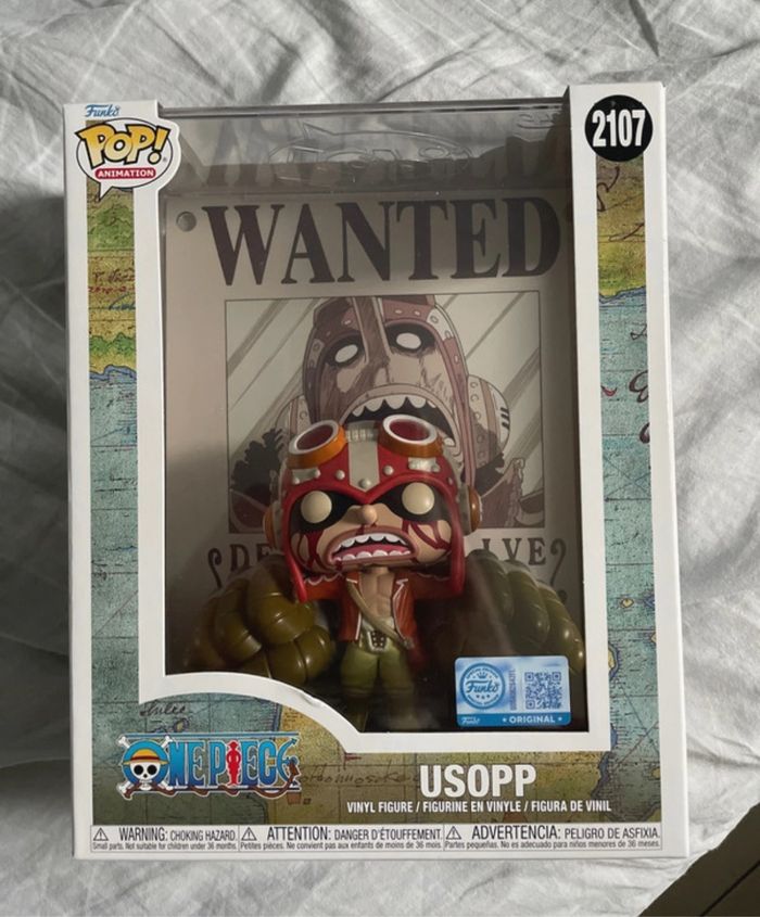 Funko pop Usopp poster one piece 2107