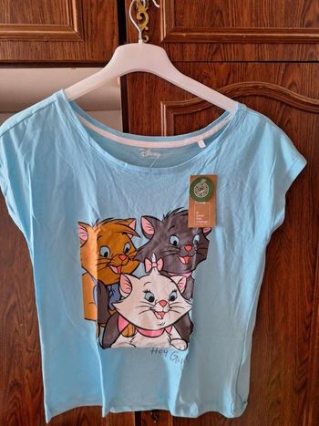 tee shirt chaton disney
