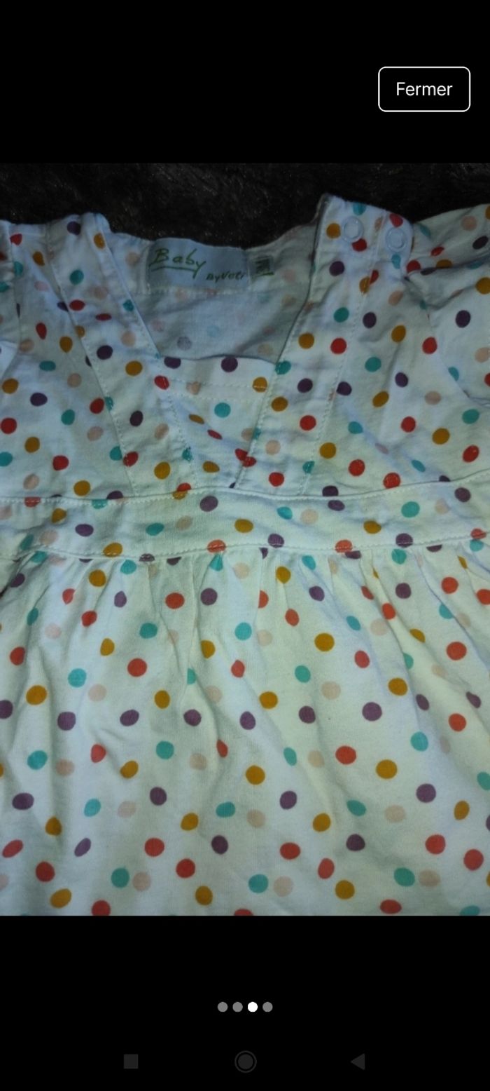 Très belle robe bébé e4 - photo numéro 3