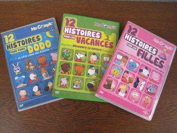 Lot de DVD Tchoupi, Trotro, Petit Ours brun, Bali, Peppa Pig...