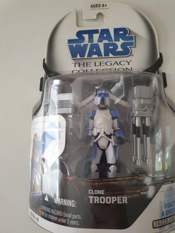 Figurine star wars: clone trooper