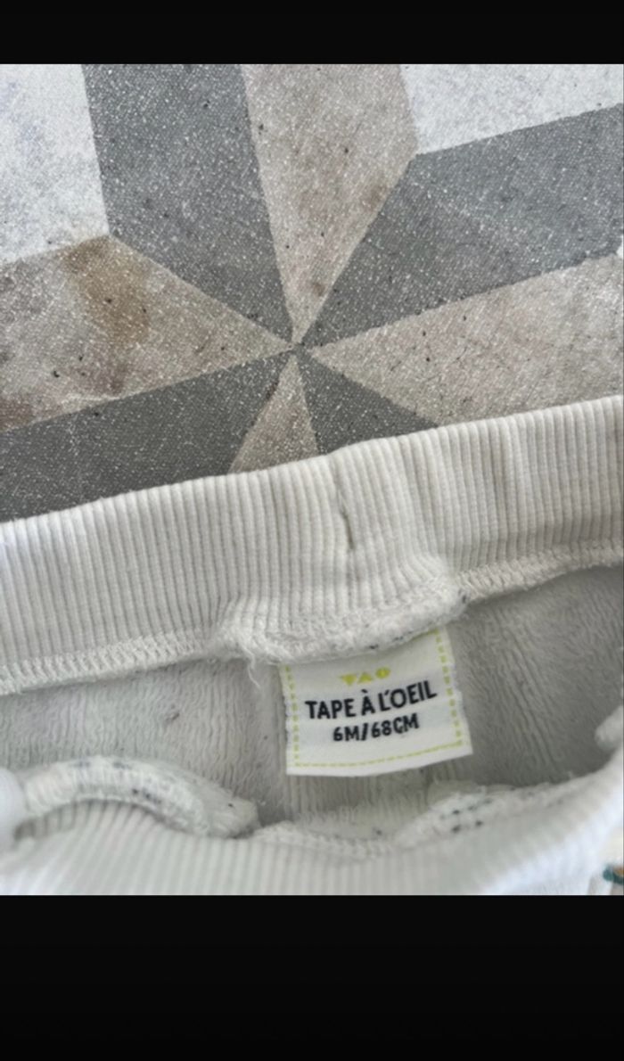 Lot de 2 joggings 6 mois. - photo numéro 3