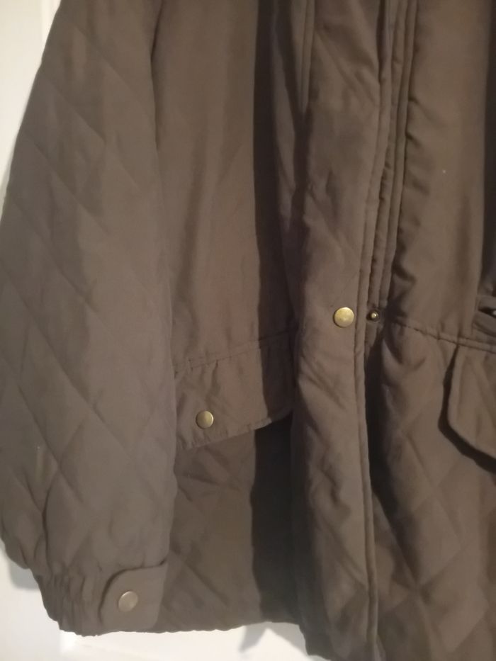 Parka matelassée marron - photo numéro 4