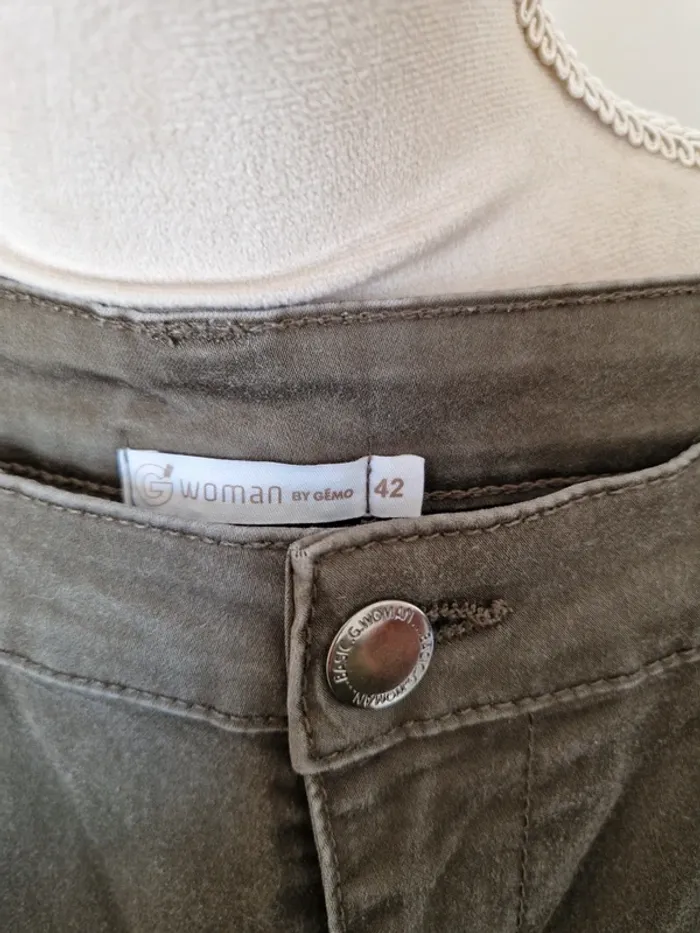Jean kaki gemo taille 42 - photo numéro 4