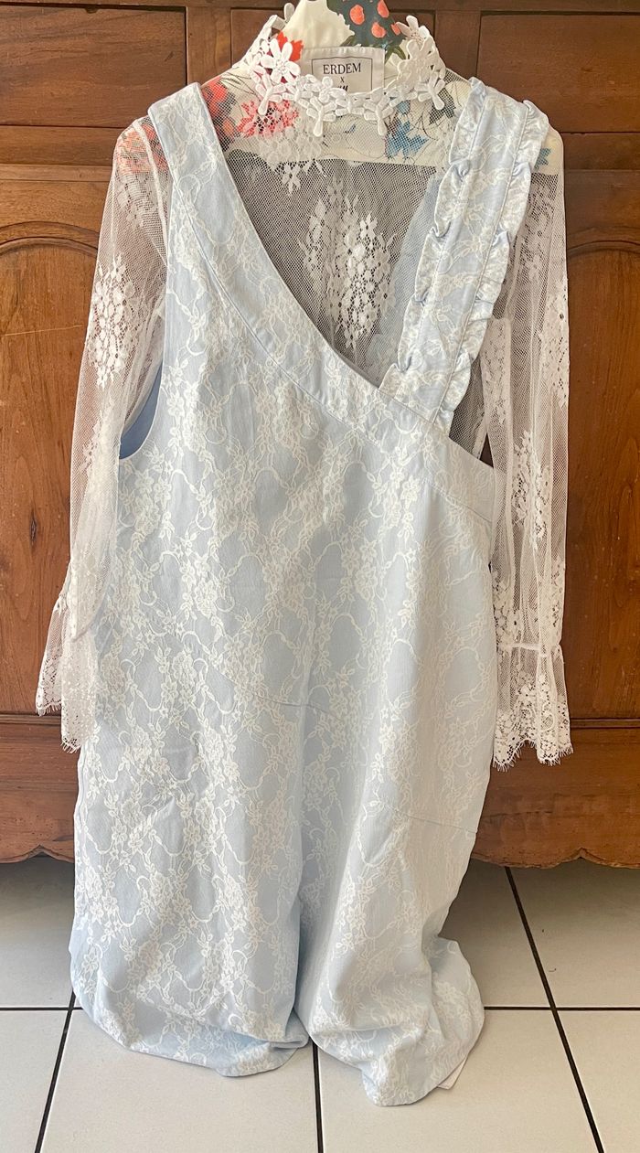 Robe en jean  bleu ciel
