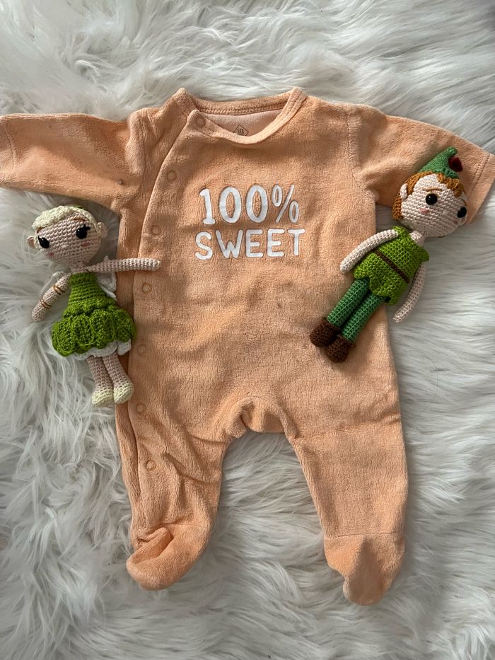 Lot de deux pyjamas 0 mois