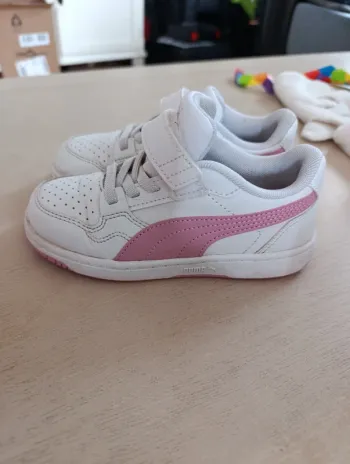 Baskets Puma P27 rose