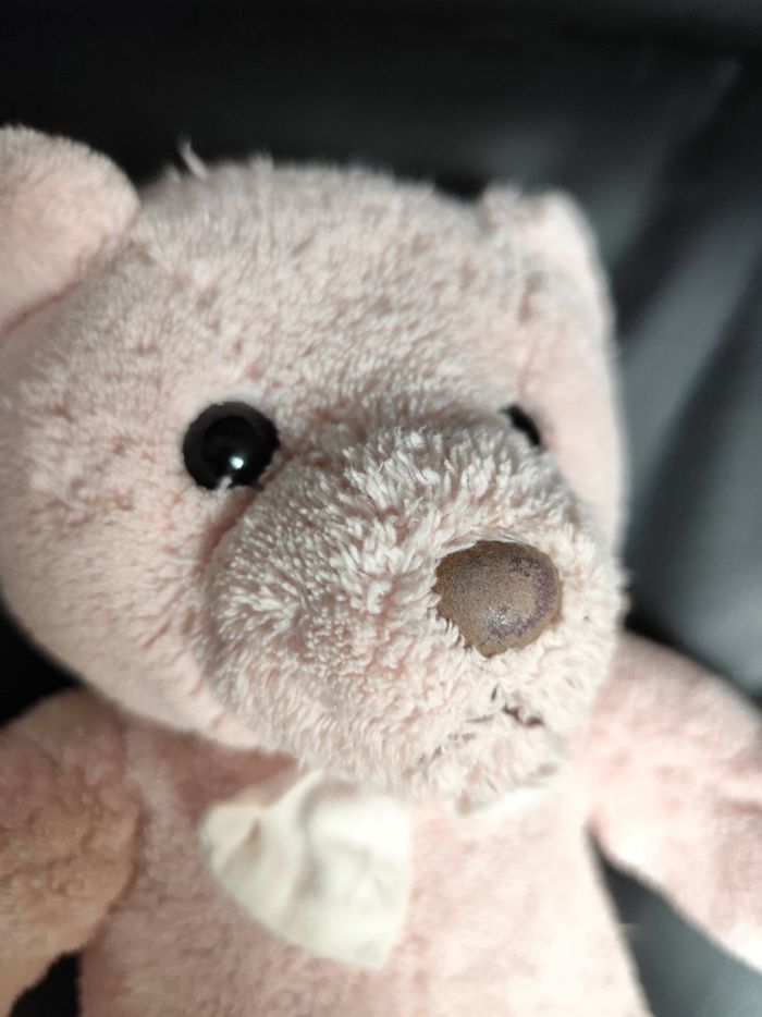 Peluche ourson rose - photo numéro 4