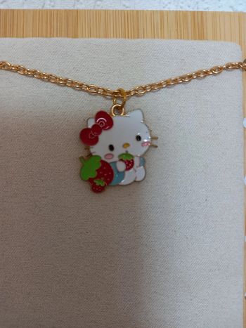 Collier hello kitty