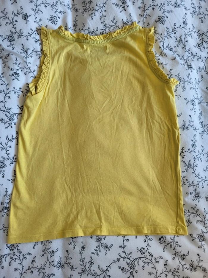 Débardeur jaune 12 ans La redoute - photo numéro 2