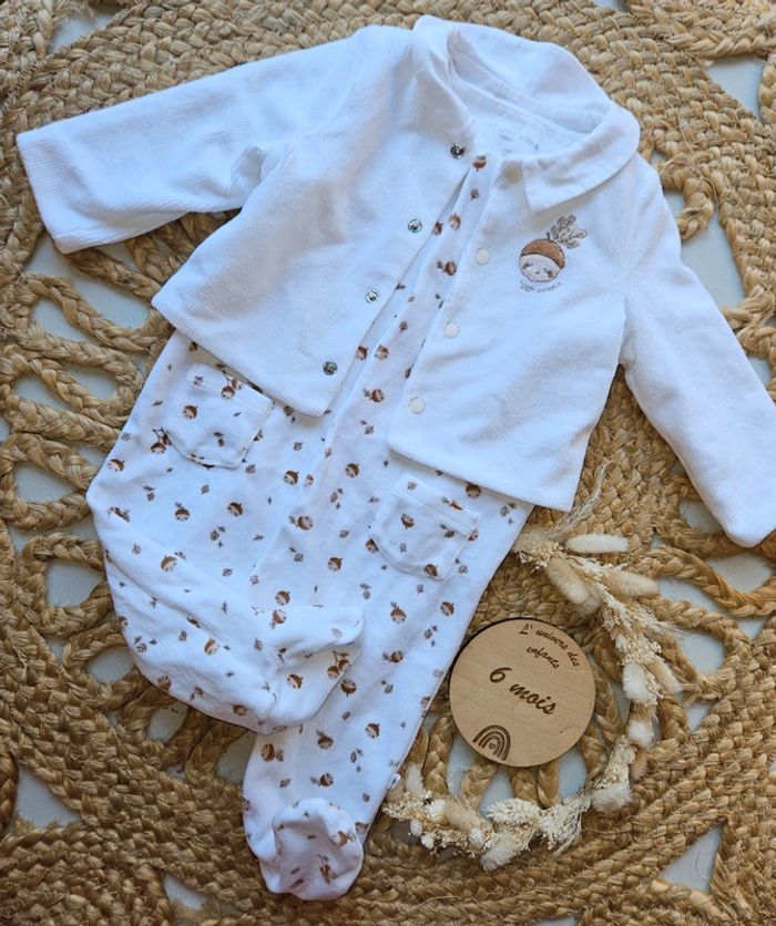 Pyj+Gilet Sergent Major 6m