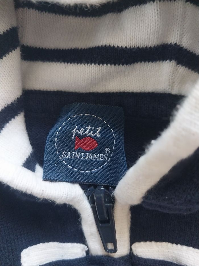 Veste bébé Petit Saint James 6 mois - photo numéro 3