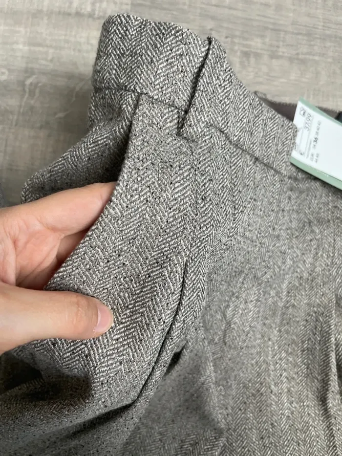 Pantalon large taille haute - photo numéro 5