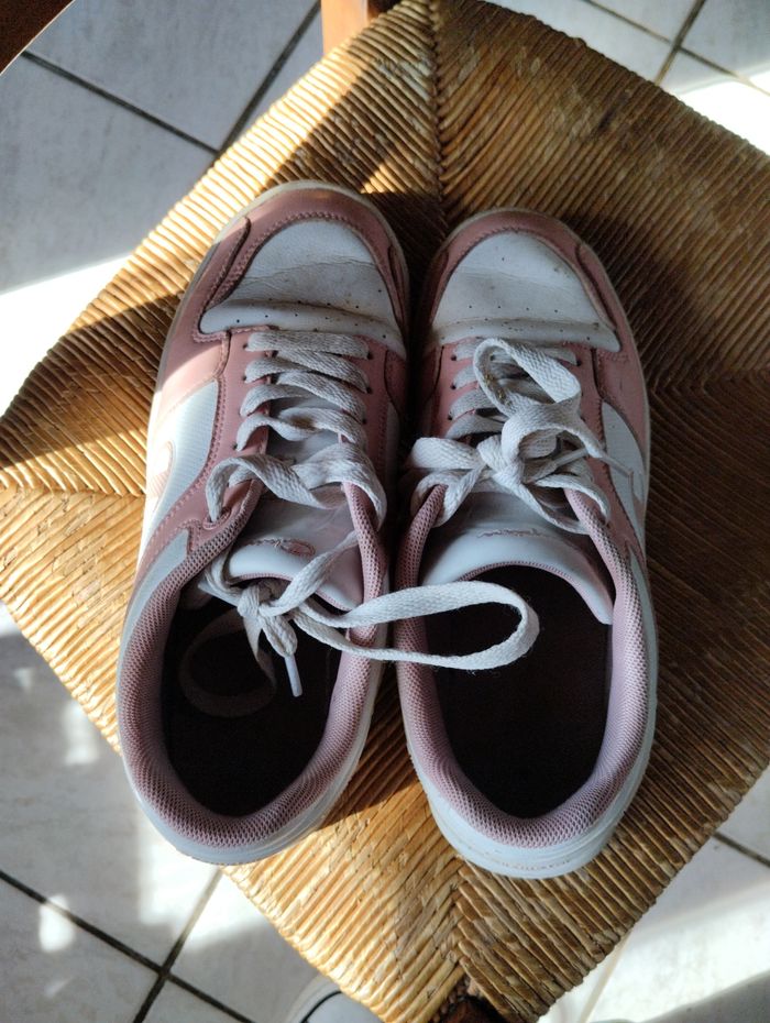 Basket rose et blanc - photo numéro 4