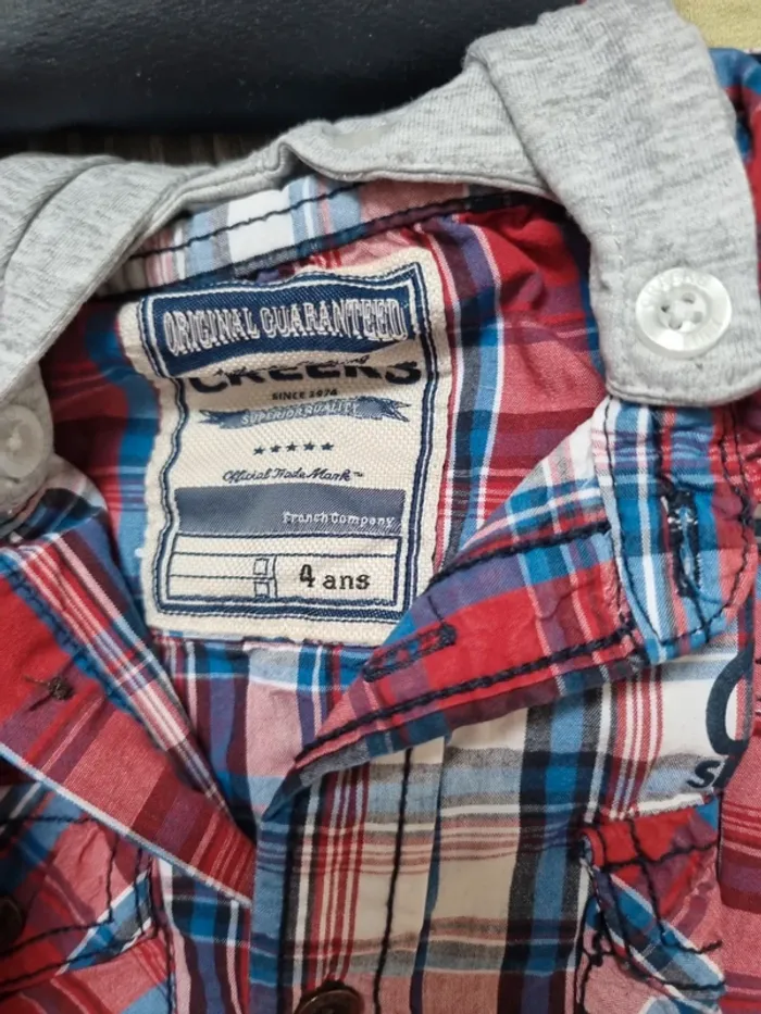 Lot pull - chemise 4 ans garçon - photo numéro 5