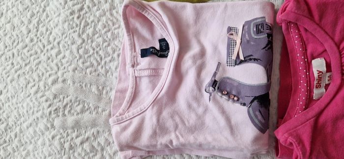Lot de 13 t-shirts manches longues fille 5 ans - photo numéro 13
