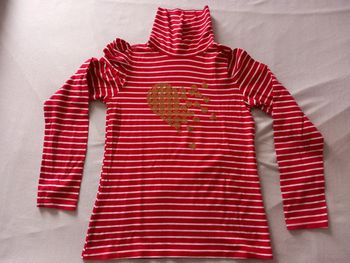 Tee-shirt col roulé