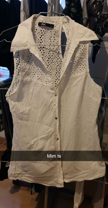 Chemisier sans  manches