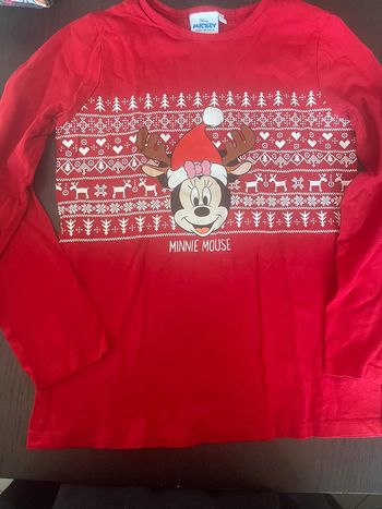 Teeshirt manches longues Noël disney