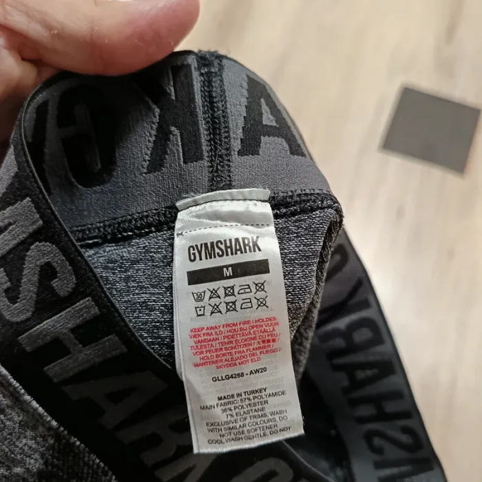 Legging gymshark femme M gris chiné noir - photo numéro 4