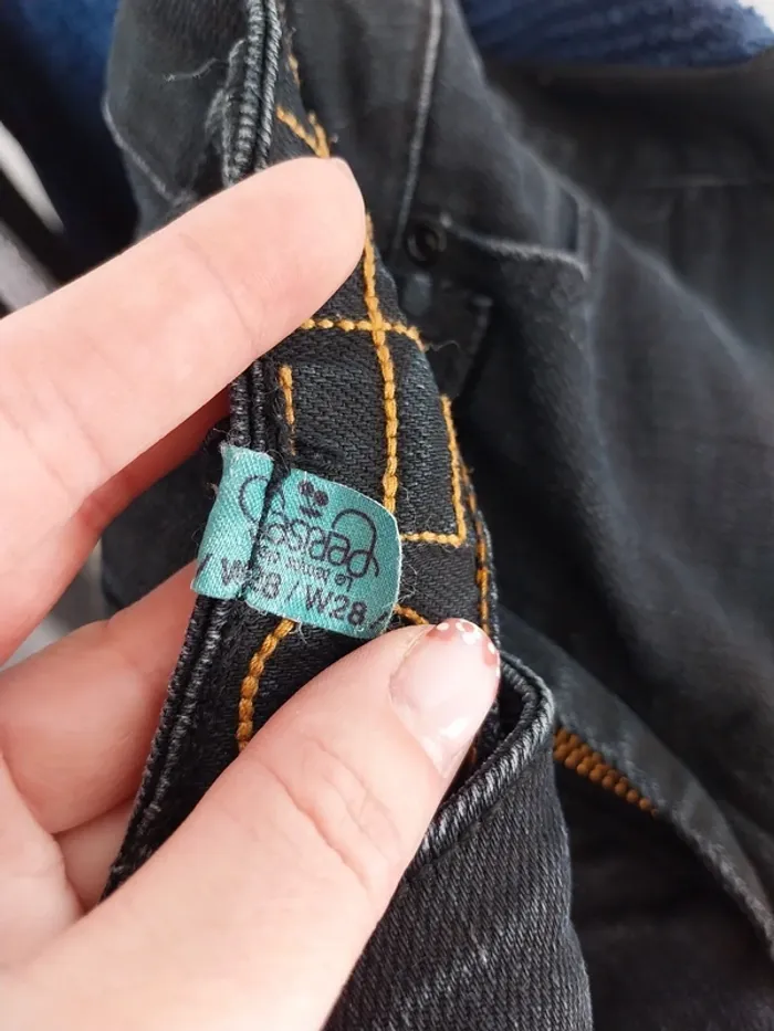 Jean skinny noir Le temps des Cerises 36 - photo numéro 6
