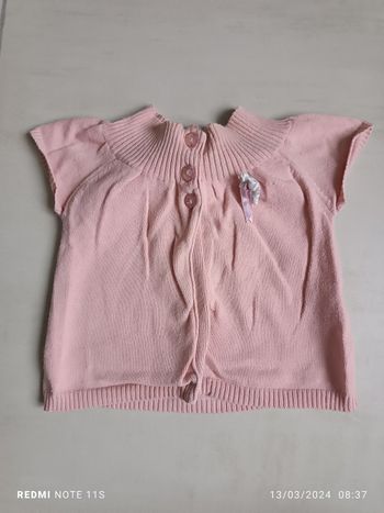 Gilet manches courtes