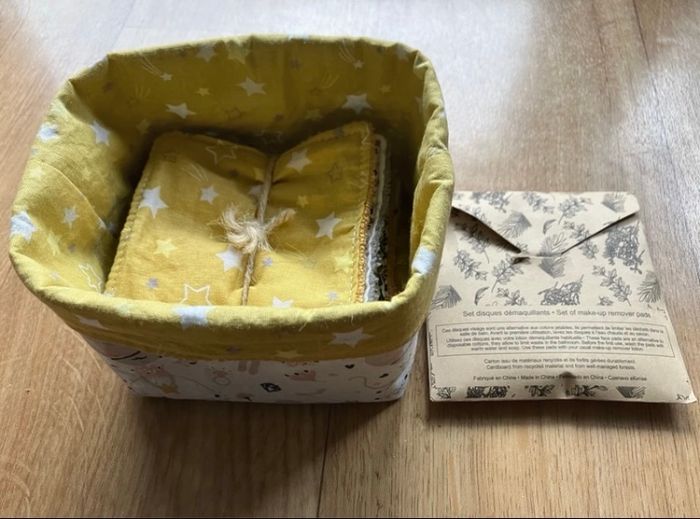 Lingettes lavables tissu neuf - photo numéro 2