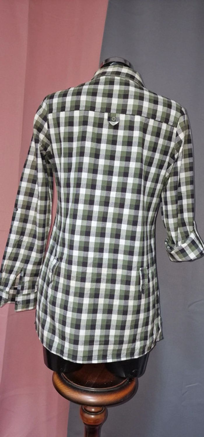 Chemise à carreaux vert taille 3 - photo numéro 6