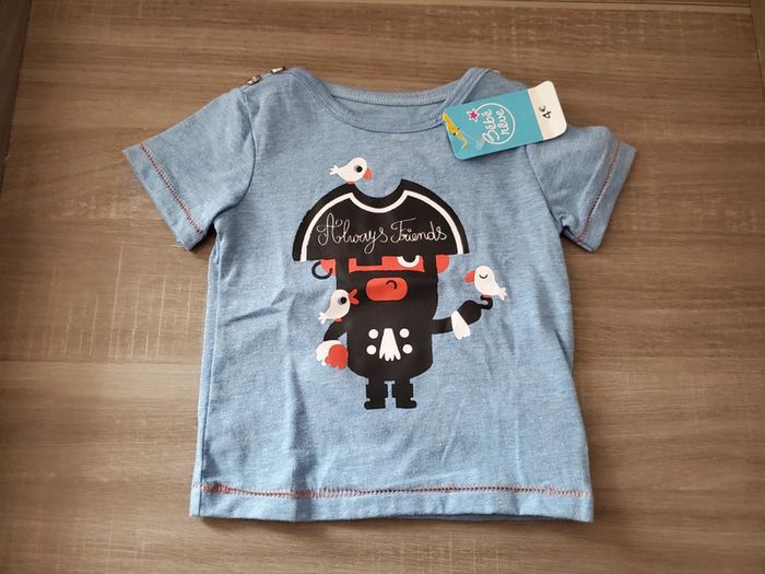 Lot de 3 tee shirts 9 mois neufs ! - photo numéro 3