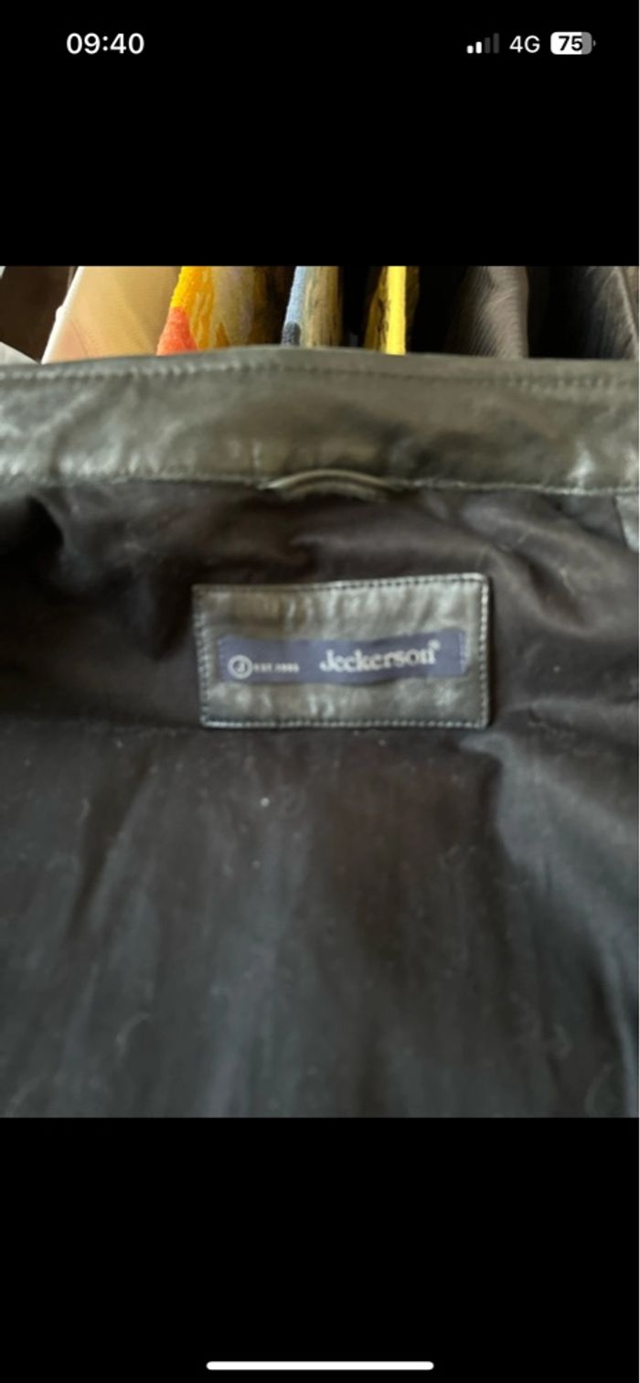 Veste en cuir jeckerson - photo numéro 6