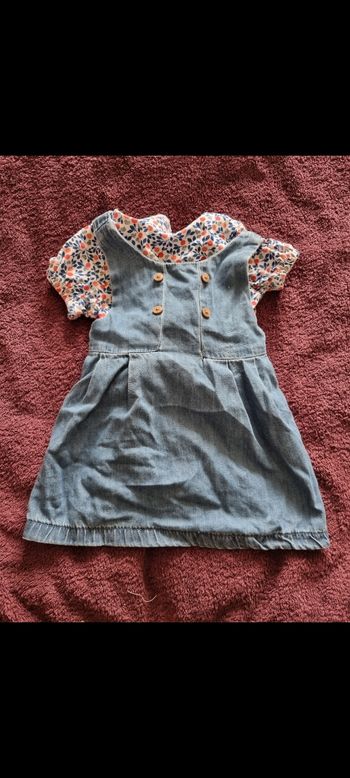 Ensemble bebe fille robe et blouse neuf