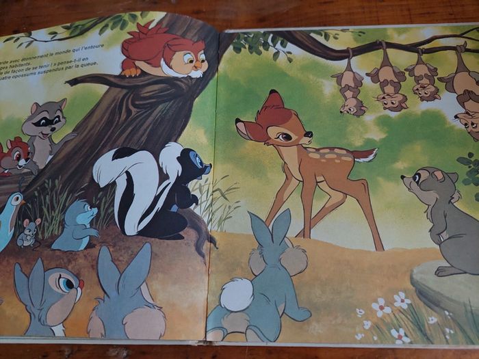 Livre Les mille parfums Bambi Walt Disney - photo numéro 7