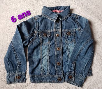 Veste en jean Kiabi taille 6 ans