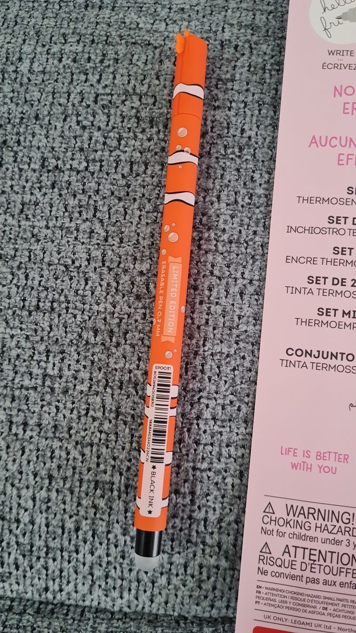 Legami Set Saint Valentin 2026 Couple Oiseaux Inséparables + Poisson Némo Limited Edition = 3 Stylos - photo numéro 7