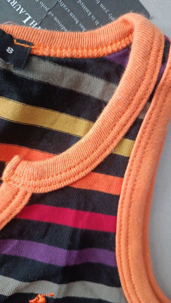 💎 NEUF robe rayée neuve avec étiquette - photo numéro 3