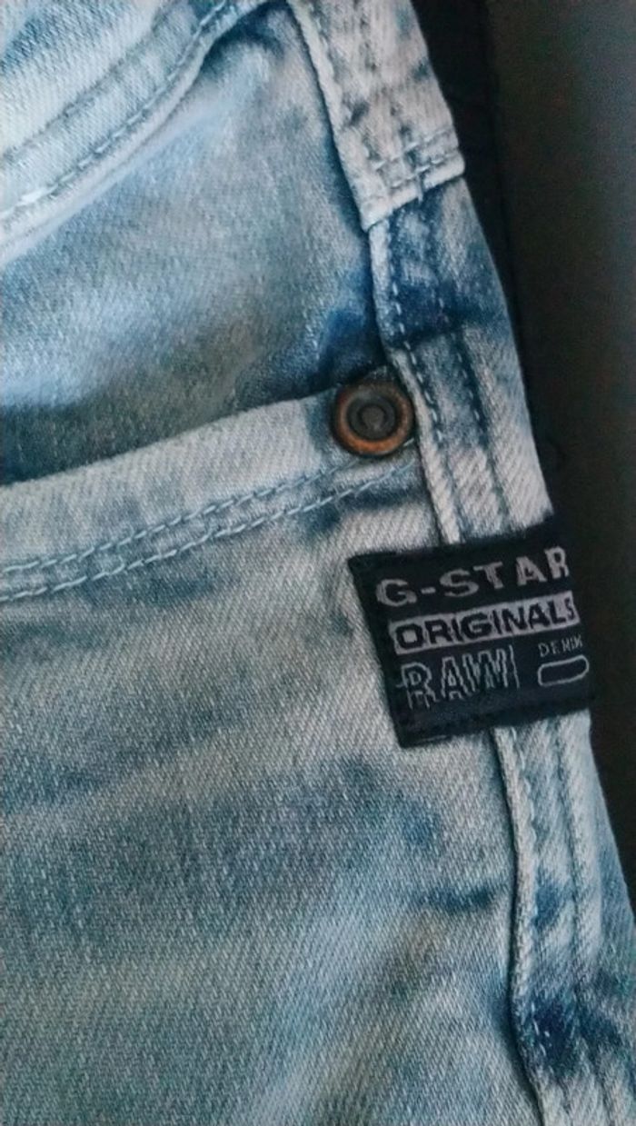 Jeans G Stars  3301 femme taille 36 fr  taille usa 25 - photo numéro 13