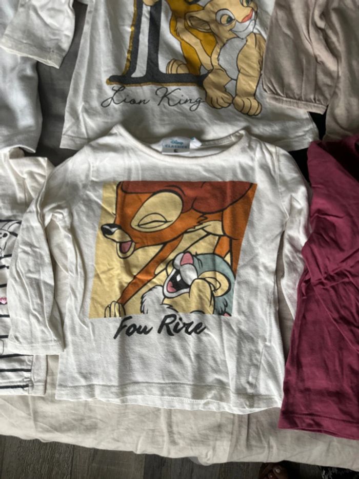Lot de 8 t-shirt manche longue 24 mois - photo numéro 5