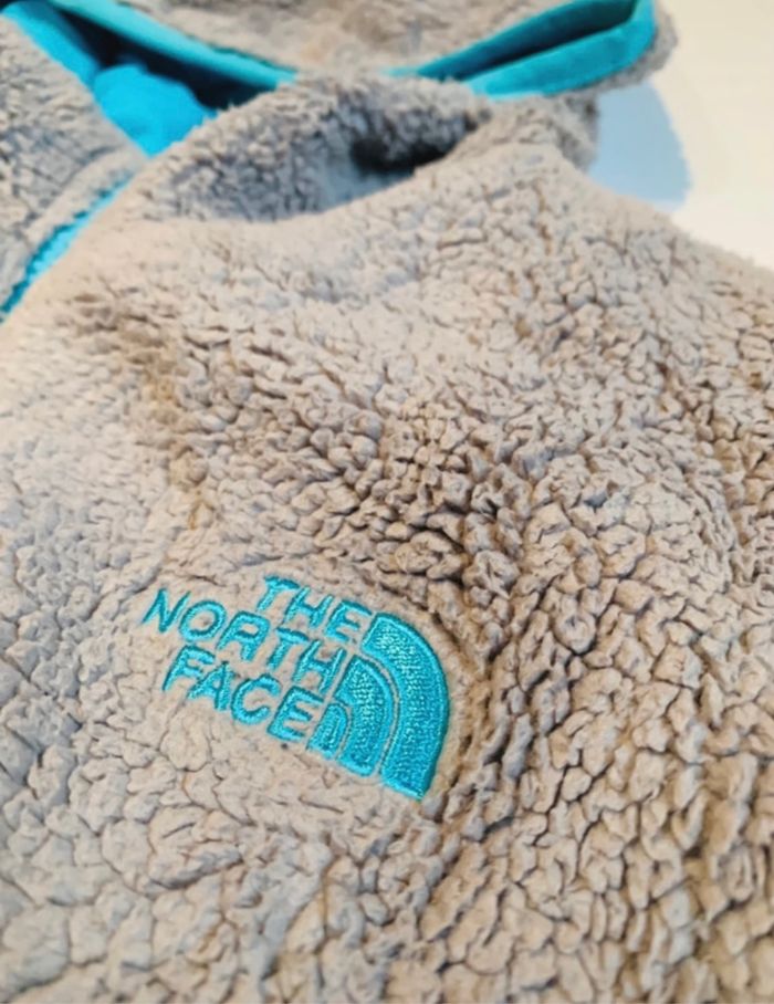 Polaire The North Face réversible 10/12 ans , bleu/gris - photo numéro 3