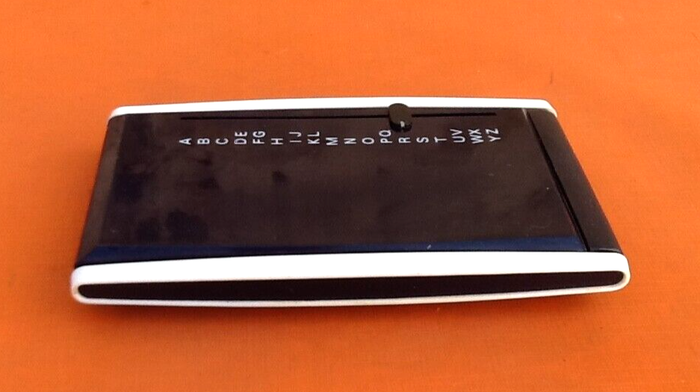 Années 1970 Répertoire téléphonique alphabétique mécanique - photo numéro 5