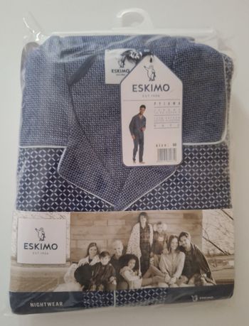 Pyjama homme imprimé grande taille deux pièces