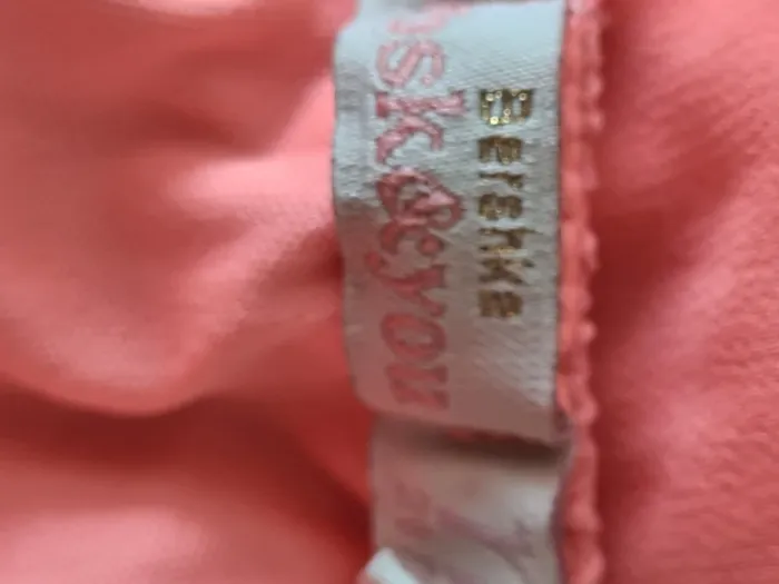 Robe orange Bershka Taille 38 - photo numéro 5