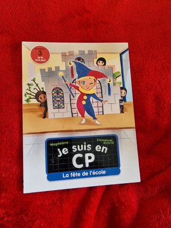 Livre je suis en CP la fête de l'école